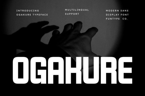 Ogakure Font